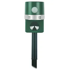 Ультразвуковой отпугиватель Solar Pest Repeller ZF 858  защита от животных, солнечная зарядка, датчик движения
