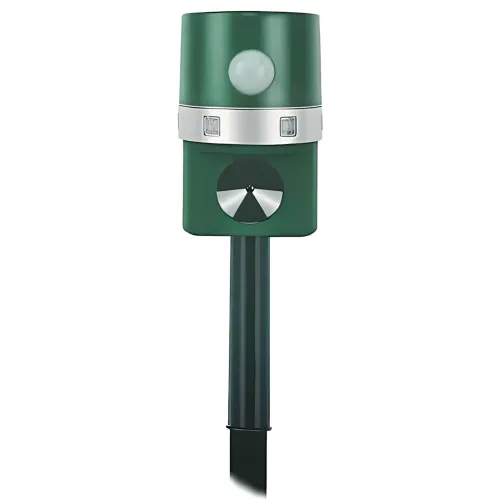 Ультразвуковий відлякувач Solar Pest Repeller ZF 858 захист від тварин, сонячна зарядка, датчик руху - фото 3