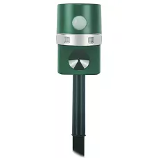 Ультразвуковий відлякувач Solar Pest Repeller ZF 858 захист від тварин, сонячна зарядка, датчик руху