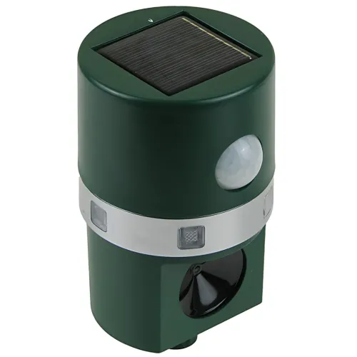 Ультразвуковой отпугиватель Solar Pest Repeller ZF 858  защита от животных, солнечная зарядка, датчик движения - фото 4