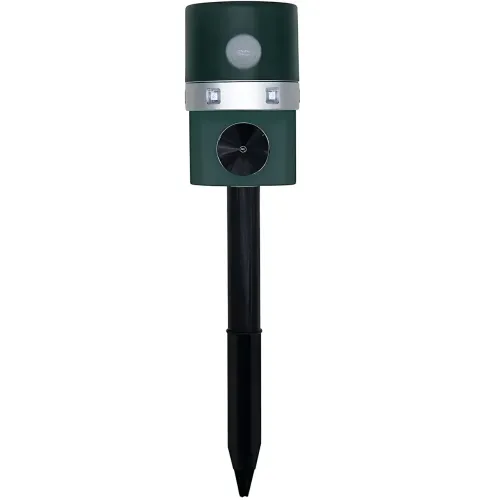 Ультразвуковой отпугиватель Solar Pest Repeller ZF 858  защита от животных, солнечная зарядка, датчик движения - фото 2