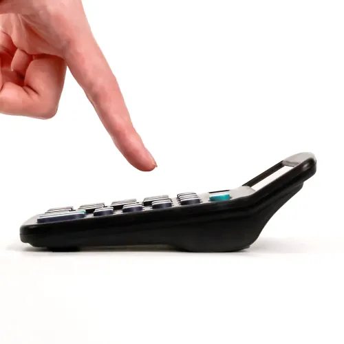 Настольный калькулятор KK-838-12 – большой, 12-разрядный, двойное питание - фото 4