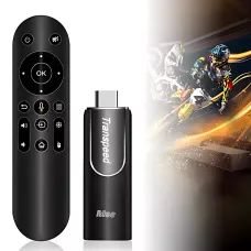 Смарт ТБ стик Transpeed M98 Y9, Amlogic S905Y4, 2/16 ГБ, Android TV11, 4K HDR, BT пульт із голосовим керуванням