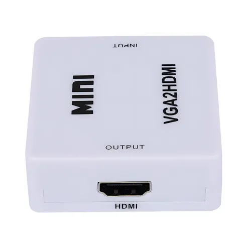 Конвертер VGA to HDMI с аудио, кабель-адаптер для преобразования VGA в HD (720P/1080i/1080P) - фото 4