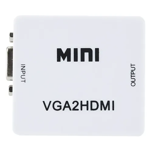 Конвертер VGA to HDMI с аудио, кабель-адаптер для преобразования VGA в HD (720P/1080i/1080P) - фото 2