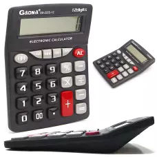 Калькулятор Caona KK-111 з великими кнопками, 12-розрядний, настільний