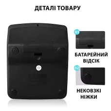 Настольный калькулятор Keenly KK-837-12, экран 12 разрядов, двойное питание, расчет процентов