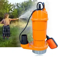 Каналізаційний насос UKC WQ10-10-0.75, 3150W, 4.2HP, 20000 л/хв, H = 16 м, 220 V, для брудної води, безперервний