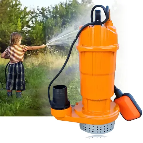 Каналізаційний насос UKC WQ10-10-0.75, 3150W, 4.2HP, 20000 л/хв, H = 16 м, 220 V, для брудної води, безперервний