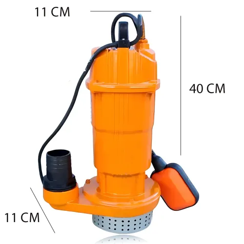 Каналізаційний насос UKC WQ10-10-0.75, 3150W, 4.2HP, 20000 л/хв, H = 16 м, 220 V, для брудної води, безперервний - фото 8