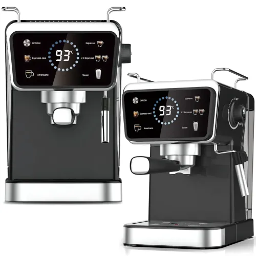 Кавомашина Zepline ZP-6802 — ріжкова, 3000 Вт, 20 Bar, 2 л, гаряча та холодна еспресо ESPRESSO COOL