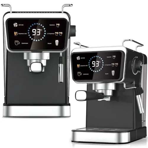 Кавомашина Zepline ZP-6802 — ріжкова, 3000 Вт, 20 Bar, 2 л, гаряча та холодна еспресо ESPRESSO COOL