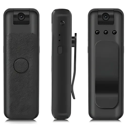WI-Fi HD Body Camera з нічним баченням і записом 1080P, що перезаряджається, з магнітом і затискачем для одягу - фото 2