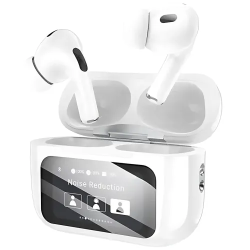 Бездротові навушники Borofone BW76 Brocade — Bluetooth 5.4, сенсорний екран, ANC, TWS, мікрофон, 4 год роботи - фото 4