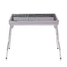 Складной гриль мангал BBQ GP-4272 из нержавеющей стали на 10 шампуров, 73 х 34 х 69 см