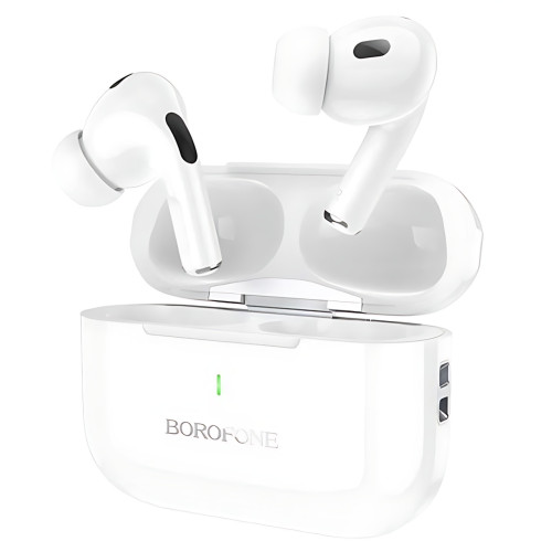 Bluetooth Гарнитура Borofone BW59 True с кейсом, беспроводные наушники с сенсорным управлением - фото 3
