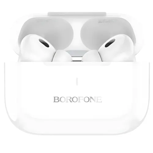 Bluetooth Гарнитура Borofone BW59 True с кейсом, беспроводные наушники с сенсорным управлением - фото 2