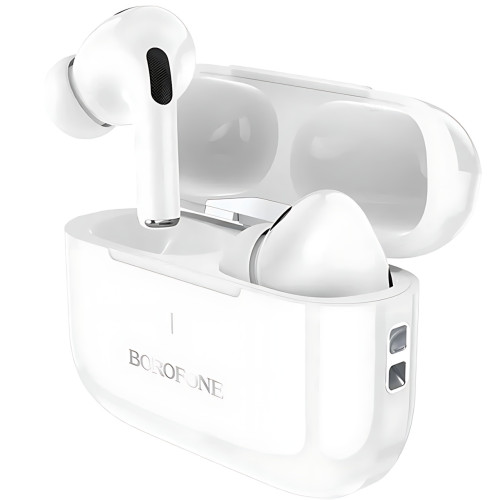 Bluetooth Гарнитура Borofone BW59 True с кейсом, беспроводные наушники с сенсорным управлением - фото 6