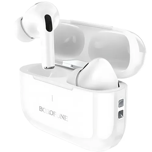 Bluetooth Гарнітура Borofone BW59 True з кейсом, бездротові навушники із сенсорним керуванням - фото 5