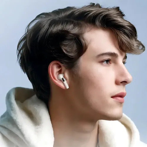 Bluetooth-гарнітура Borofone BW82, стерео, сенсорне керування, Bluetooth 5.4, LED-індикатор, білий - фото 9