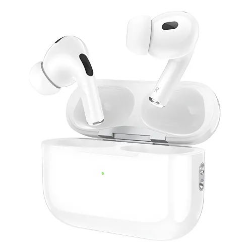 Bluetooth-гарнітура Borofone BW82, стерео, сенсорне керування, Bluetooth 5.4, LED-індикатор, білий - фото 4