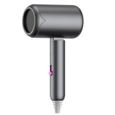 ​​​​​​​Фен для волос складной стайлер Air Blower LY-811, мощность 1800 Вт, 3 скорости, ионизация, серый
