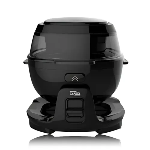 Smart-аерогриль Zepline ZP-140, аерофритюр 10 л, 4000 Вт, 18 програм, сенсорне керування, чорний - фото 2