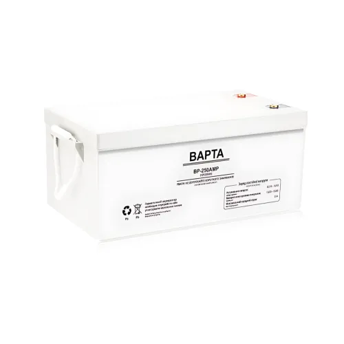 Гелевый аккумулятор BAPTA BP-250AMP – 12В, 250Ач, 35А, 53 кг, герметичный, необслуживаемый - фото 3