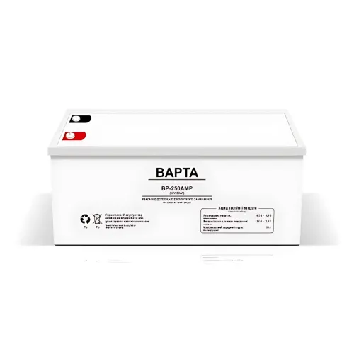 Гелевый аккумулятор BAPTA BP-250AMP – 12В, 250Ач, 35А, 53 кг, герметичный, необслуживаемый - фото 2