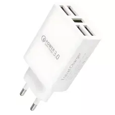 Зарядное устройство Travel Charger 27-52, 220В 3,5А QC3.0 USBx5 – 5 портов, Quick Charge 3.0, 100-240V, белый