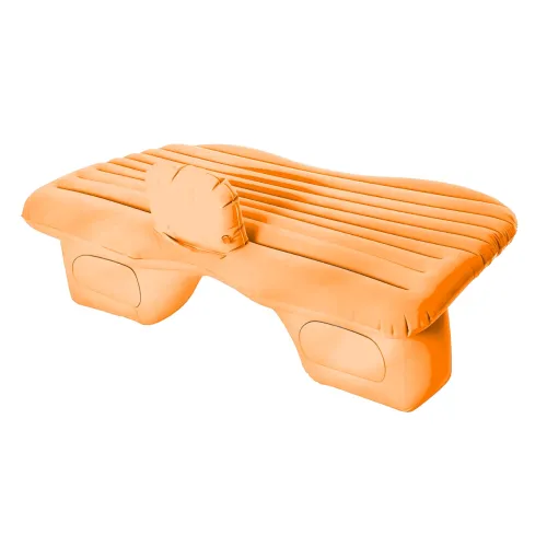 Надувний автомобільний матрац Car Mattress (140x87x45 см) з подушками, насосом 12V, велюровим покриттям - фото 6