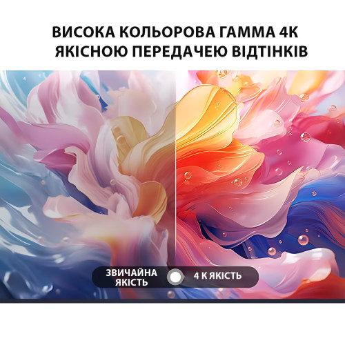 Телевизор Smart TVS42 – 42, 4K UHD, Android 14, Wi-Fi, Bluetooth, DV3 S2/T2/TC, 1GB+8GB, LED, 2×10W - фото 5