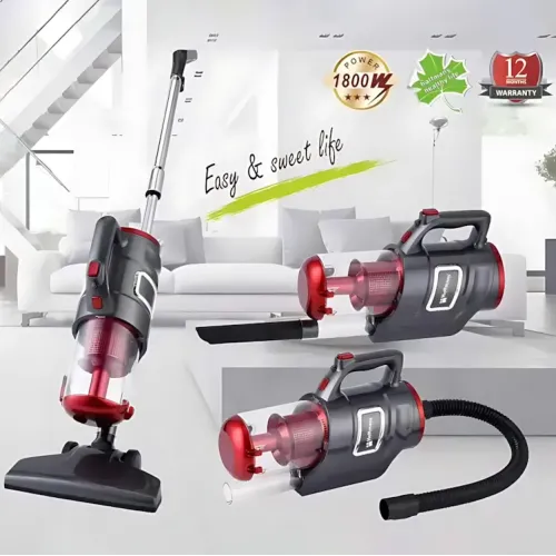 Акумуляторний ручний пилосос Hoffmans 8803, 1800 Вт, контейнер 1 л, HEPA-фільтр, до 60 хв роботи, турборежим - фото 6