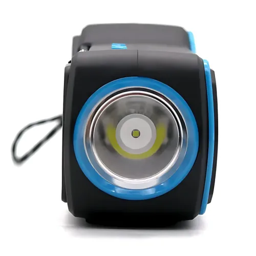Портативная колонка с солнечной батареей и фонарем CCLAMP CL-823 – Bluetooth, USB, SD, FM, 5Вт, 1500 мАч Зеленый - фото 12