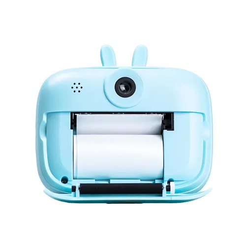 Фотоапарат миттєвого друку Print Camera MA458 — 1080 dpi, термодрук 57×30 мм, USB, Bluetooth, блакитний Рожевий - фото 7