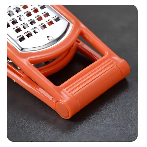 Тертка пластикова складана GRATER LY-320, 24.5×9.5 см, 150 г, ПП + неіржавка сталь 410, багатофункціональна Жовтий - фото 6