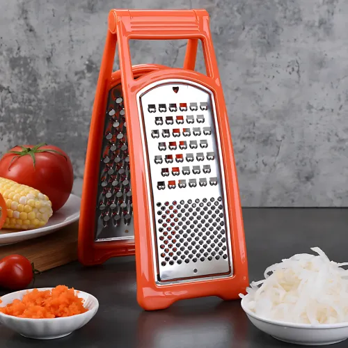 Тертка пластикова складана GRATER LY-320, 24.5×9.5 см, 150 г, ПП + неіржавка сталь 410, багатофункціональна Жовтий - фото 9