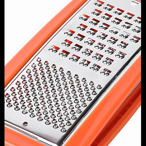 Тертка пластикова складана GRATER LY-320, 24.5×9.5 см, 150 г, ПП + неіржавка сталь 410, багатофункціональна Жовтий - фото 3