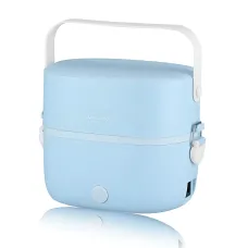 Двухъярусный ланч бокс, электрический, с подогревом, ланч-бокс Electric lunch box AND LY-800 1 л