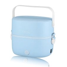 Двухъярусный ланч бокс, электрический, с подогревом, ланч-бокс Electric lunch box AND LY-800 1 л