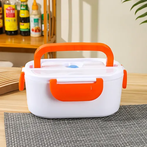 Ланчбокс із підігріванням The Electric Lunch Box 220V — 1.2 л, 2 відділення, герметичний контейнер, паровідвід - фото 6