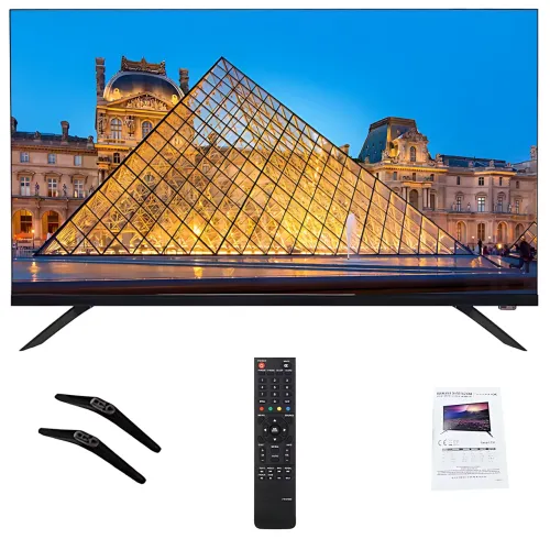 LED Телевизор 34 Smart TV, WiFi, 2Gb Ram, 16Gb Rom, T2, USB, HDMI, Android 15 - фото 10
