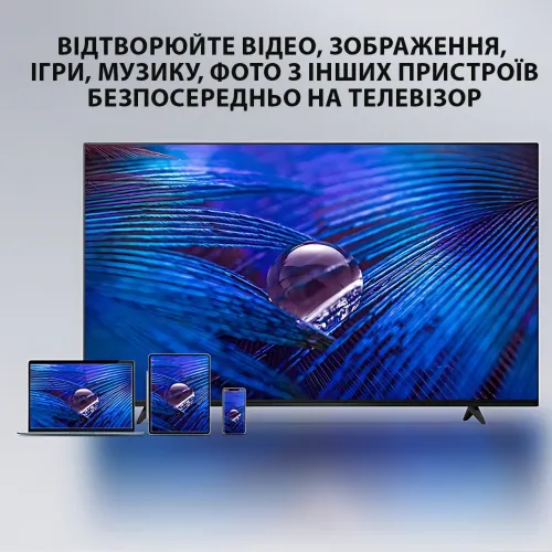 Безрамковий телевізор L45 Google TV SMART UA45G00, UHD, голосове керування Wi-Fi, Bluetooth, DVB-T2, Chro... - фото 5