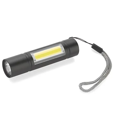 ​​​​​​​Тактический мини-фонарик Bailong BL-1501, аккумуляторный, 3 режима работы, зарядка USB, IP44 - фото 4