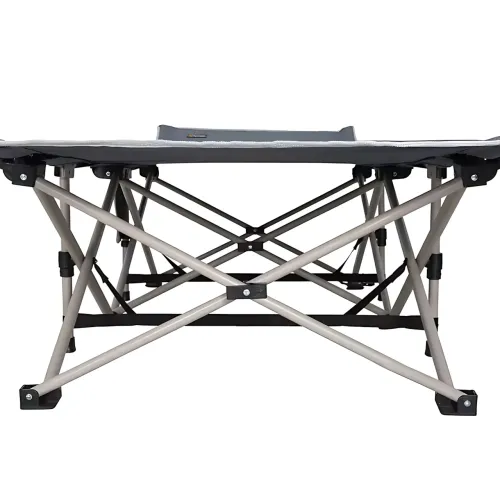 Складной садовый и пляжный шезлонг 190×68×35 см – стальная рама, полиэстер 600×300D, до 150 кг, с чехлом - фото 10
