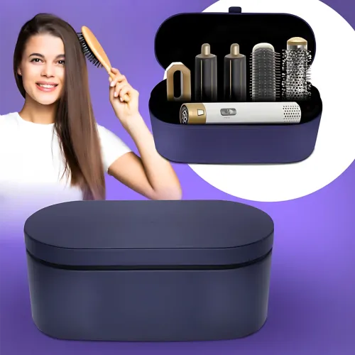Фен-стайлер 5 в 1 Hot Air Styler 1200 Вт з іонізацією, температурою до 120 °C, 3 режими, у кейсі, шнур 2 м - фото 7