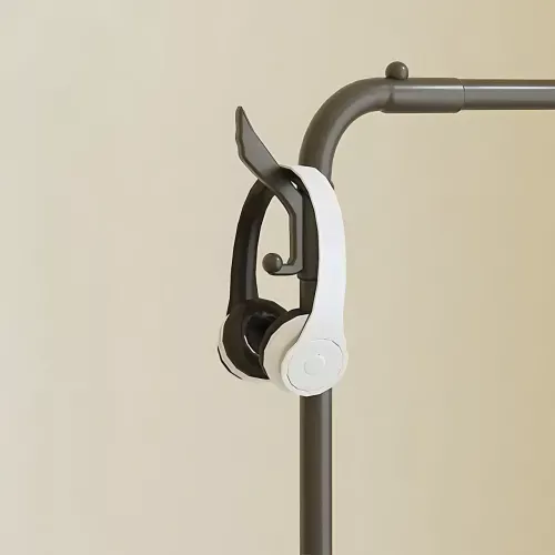 Стойка-вешалка для одежды и обуви Model 1 BLACK,164×137×26 см, напольная, нержавеющая сталь - фото 8