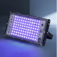 Прожектор LED LIGHT 220 V 50 W | 6500 K, IP65, холодний білий, 50 діодів, настінне кріплення, ручка та петля