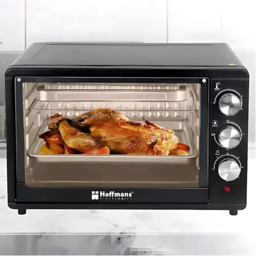 Електродуховка Hoffmans Electronics HM-751 — 2000 Вт, 45 л, таймер 60 хв, 4 ТЕНи, терморегулятор - фото 5