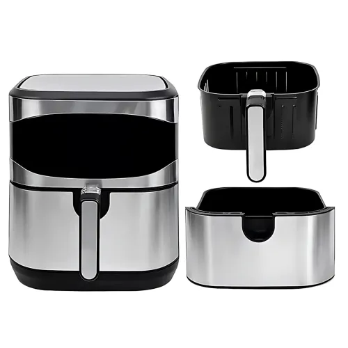 Аерогриль Hoffmans HM-788, 12 л, 2400 Вт, 12 програм, цифровий LED-дисплей, таймер, антипригарна чаша - фото 8